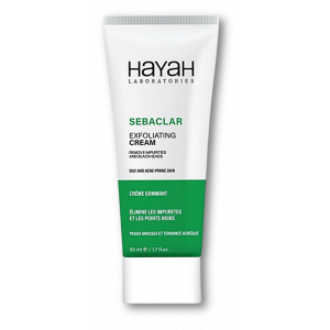 HAYAH LABORATORIES SEBACLAR EXFOLIATING CREAM 50 ML